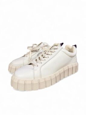 EYTYS White Platform Lace-Up Sneakers